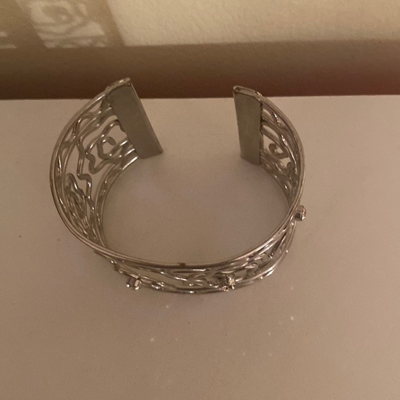 Silver Bracelet with Rhinestones - Picture 2 of 4